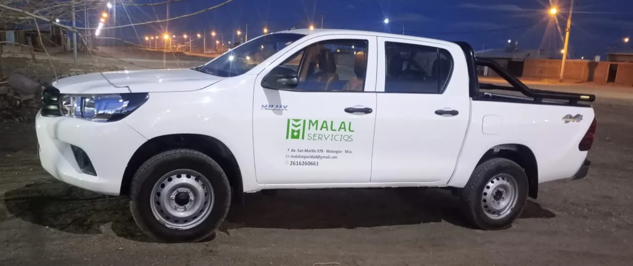 Vehículo de respuesta rápida con personal de seguridad certificado MalalSAS